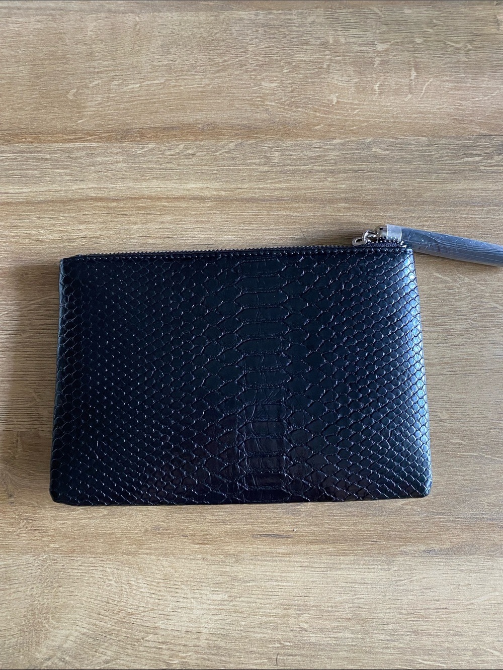 Faux Leather Black pouch